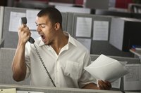 Don't get drawn into an argument with a customer.