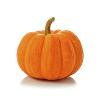 Look for small, round pumpkins for your bowling balls.