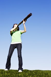 Use this telescope to survey the landscape.