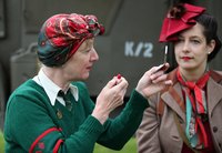 1940s fashion was a combination of utilitarian and elegant cuts and fabrics.