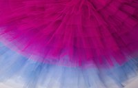 Tulle comes in many colors.