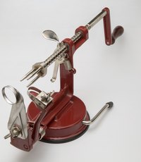 Apple peelers can perform multiple tasks.