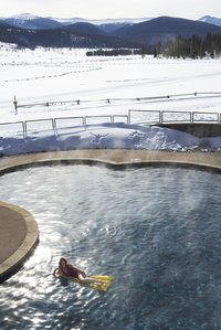 Winter pool closing takes special supplies to keep the pool safe from damage.