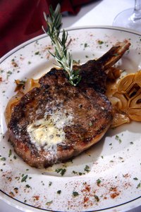 Ribeye steaks taste as good as they look.