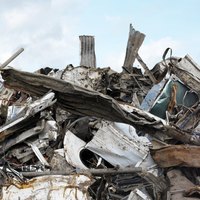 Scrap metal can be collected, sold and recycled.