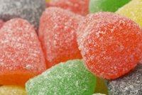 Use gumdrops to make Candyland-themed crafts.