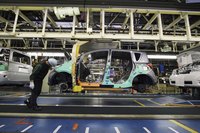 Toyota vehicles assembled at Takaoka plant in Toyota, Japan.