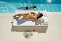 Skip the sun; go for the spray with your next tan.