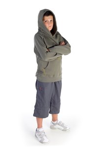 Your sweatshirt does not have to be baggy.