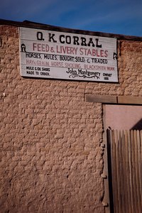 Many buildings in the southwest are made from sun-warmed adobe bricks.