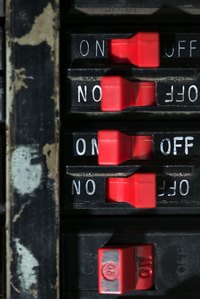 If a breaker switch continuously flips to the "Off" position, there might a wiring problem.