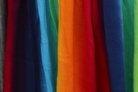 Chiffon is available in a rainbow of solid colors and prints.