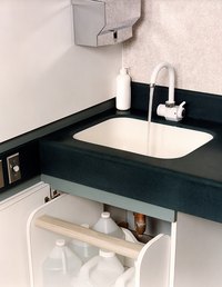 Hand was your clothes in the sink to protect them from damage or shrinkage in the washer.