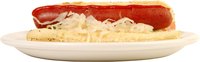 Sauerkraut is traditionally served with bratwurst.
