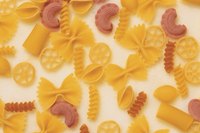 Shaped pasta sparks kids' imaginations.