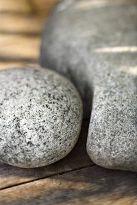 Granite in powdered form has many applications.