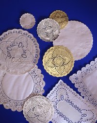 Paper lace can be in almost any shape or pattern you can imagine.