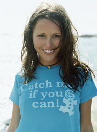Iron a catch phrase onto a T-shirt for an eye-catching fashion statement.