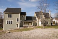 Gravel driveways develop ruts and rough portions over time when left unmaintained.