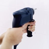 Like standard drill bits, tile drill bits mount into several types of rotary power drills.