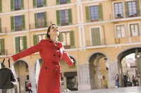 Look your best in a trench coat that fits and flatters your ample bosom.