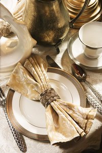 Hide the winning number within your place setting for dinner party fun.