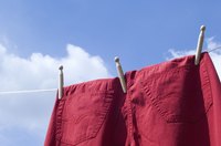 Hang your clothes to dry outside in the breeze to help lift wrinkles.