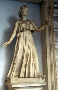 Resemble a Greek goddess by wrapping a toga around your body.