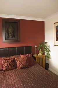 Pillow shams add a note of elegance.
