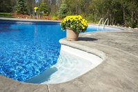 Surfaces in and around pools should provide a safe amount of traction.