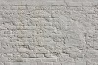 Color bricks white or rainbow hues with whitewash.