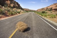Make a tumbleweed prop to help add authenticity to your scene.