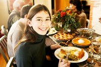 Cook dessert and dinner in the same oven with the right timing.