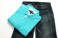 You can add images to T-shirts or polo shirts just as easily.