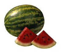 Watermelon's hard outer rind will keep in the alcohol you pour inside.