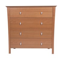 Old dressers find new purpose as garden work stations.