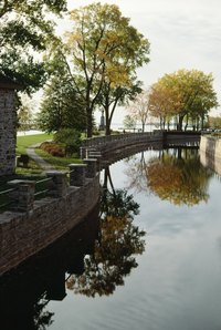 Walk along the Lachine Canal while visiting Montreal.
