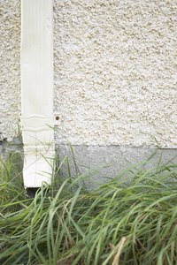 Keep the area around your drain spouts clear.