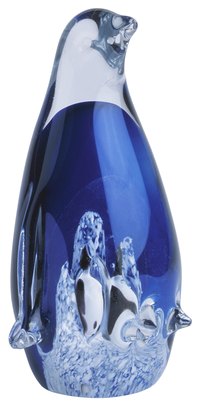 Blown glass is used to create art as well as home goods.