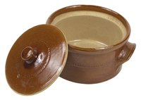 Avoid using cracked vintage dishes for food.
