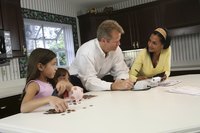 A family is going over their budget.