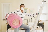 Wear protective gear when working with any type of insulation.