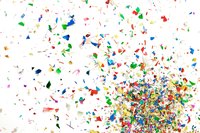 Let kids make their own confetti poppers for celebrations.