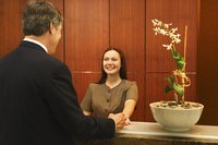 Hotel front desk