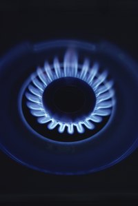 The flame on your gas stove should be almost entirely blue.
