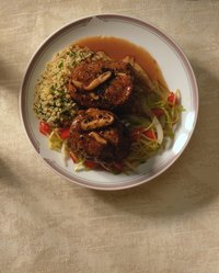 Small single-cut filets are often paired to make a single portion.