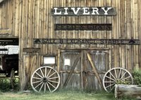 Incorporate place such as stables into your Old West town replica.