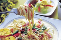 Pasta doesn't need a heavy tomato sauce to taste good.
