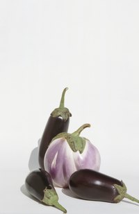 Hundreds of types of eggplant exist, including many heirloom varieties.