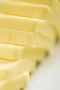 A primary staple in many households, butter is useful in baking and cooking.